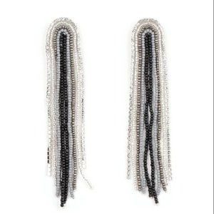 Paparazzi Earring ~ Let There BEAD Light - Black